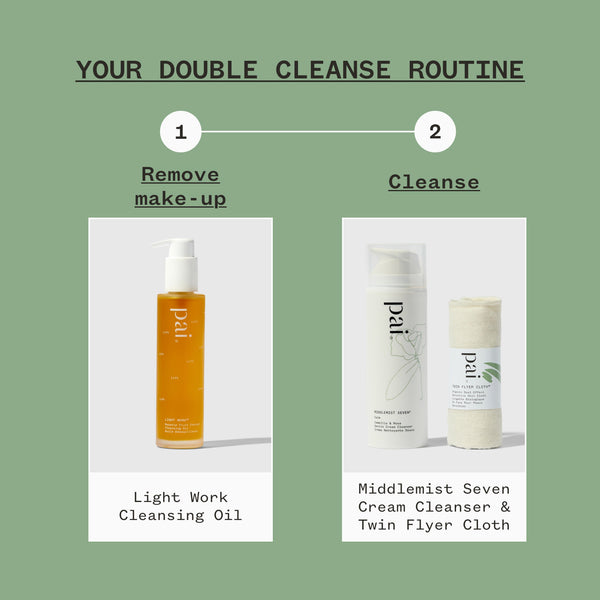 Pai Skincare Light Work Double Cleanse Routine